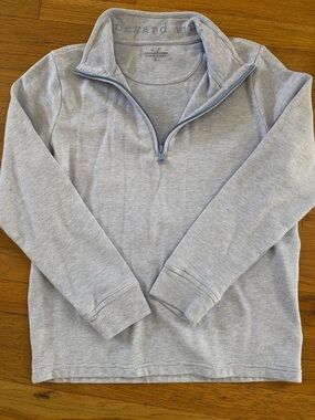 Vineyard Vines Men’s Pale Blue Half-Zip Sweater